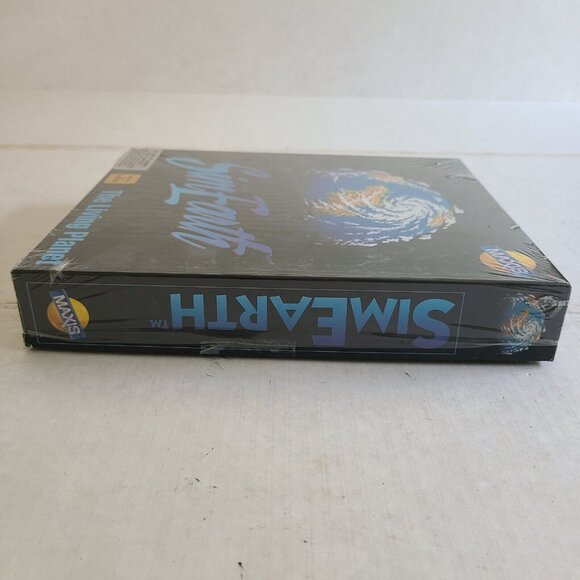 PC Game Maxis Sim Earth The Living Planet IBM PC 1990 Big Box 3.5 & 5.25… - Picture 3 of 16